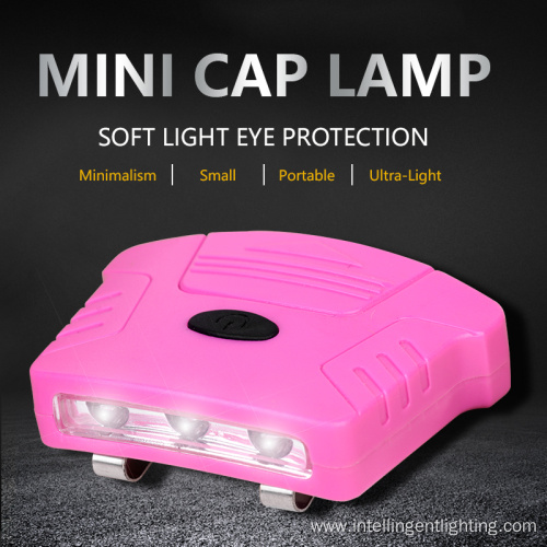 3LED Plastic Clip Cap Lamp